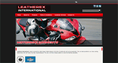 Desktop Screenshot of leatherexintl.com